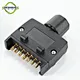 7 pin flat to 7 pin round